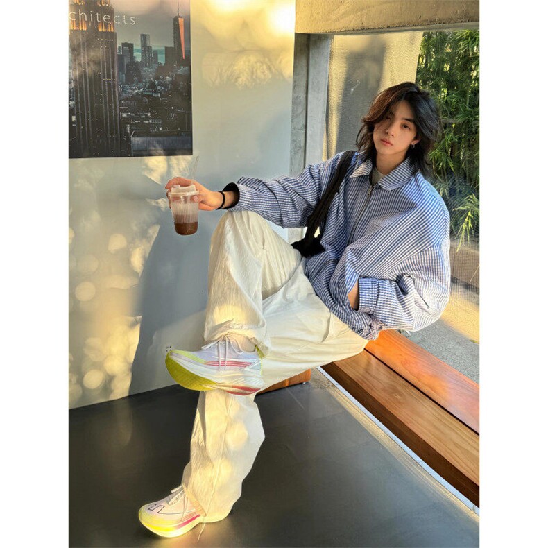【有货】CLR3033CC-特P78双面穿拼接格子翻领夹克外套男女,男装夹克,星座1007（原301D）
