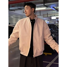 W9466-P68网图现货新款高级感美式高街飞行员夹克棒球服外套，男装夹克，星座1608-2