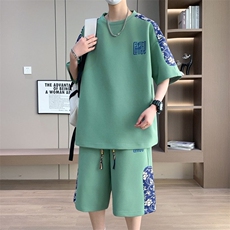 6193-P50新款2025男士休闲时尚运动套装，男装休闲套装，星座1215-1