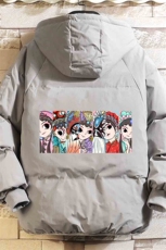 控128加绒面包服男大码羊羔毛衣男MY16250-P100，男装棉衣，电商A040A