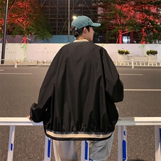 新款上市潮牌情侣春季上衣宽松休闲夹克外套CYJK2126-P45，男装夹克，电商A128