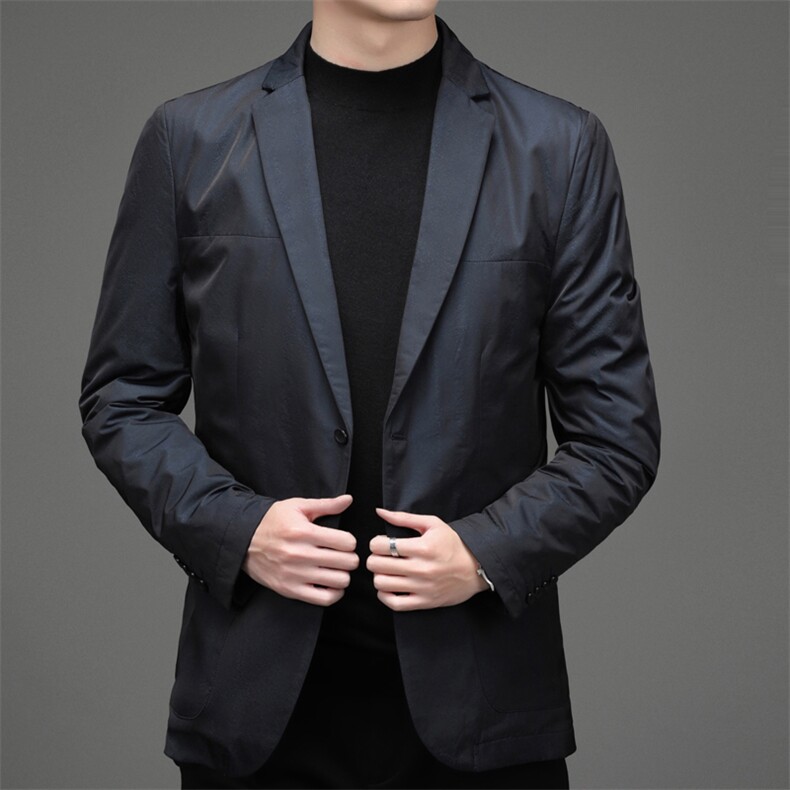 秋冬季爸爸西装外套男中年商务休闲西服外套上衣MNSA6629963-P245,男装西服,电商B212（原钱塘6029）