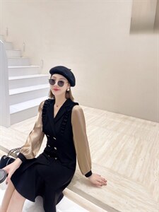 2022春装气质女人味连衣裙图片