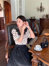 绣花短袖，其它，泰靡(1F)