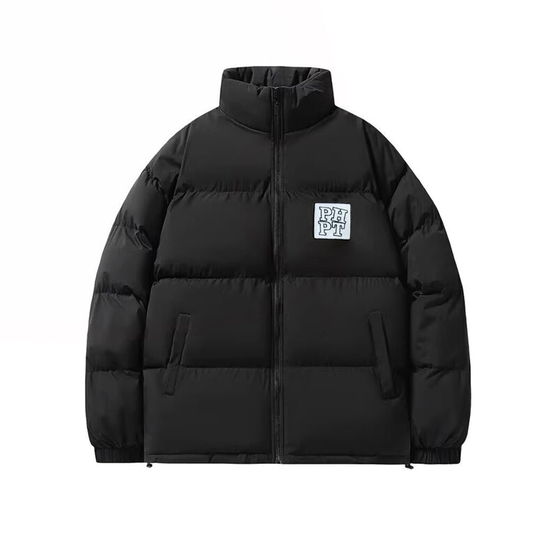 魔术贴立领羽绒棉服男女冬新款加厚学生情侣面包服棉袄TT666P75,男装棉衣,星座1013-5