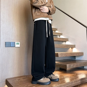 K5090/P45加绒P50冬季加绒卫裤男士加厚保暖休闲裤大码运动裤子图片