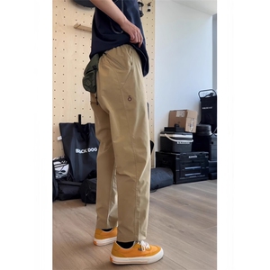 卡其色三防软壳冲锋裤男秋季美式机能微锥工装裤子户外徒步登山裤图片