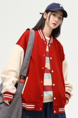 春秋季棒球服外套新款ins潮情侣学生休闲针织夹克A305-DF32-P75，男装夹克，电商B306