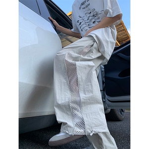 02夏季速干网眼冲锋裤户外束脚伞兵裤潮XZ211-1-K2433-P60 控78图片