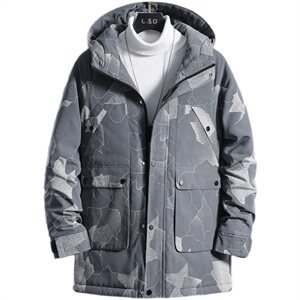 男士休闲连帽加厚保暖棉衣外套棉服棉袄冬季防寒开衫男装M993P75图片