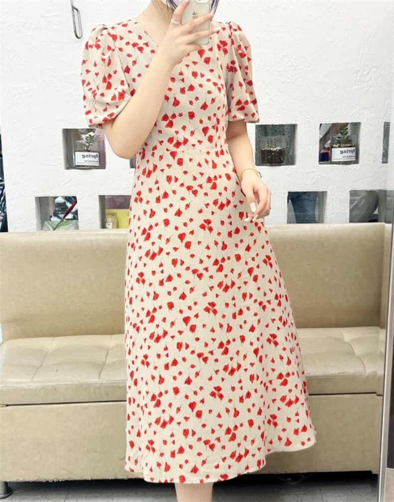 夏季连衣裙，女装连衣裙，布落阁