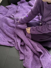 2025年秋季时尚百搭通勤简约休闲三股加厚花纱堆堆领，女装羊毛衫，美轩羊绒