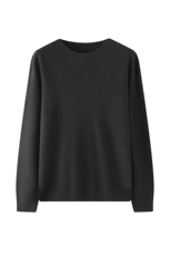 时尚百搭纯色宽松羊毛衫保暖舒适多色可选，女装羊毛衫，巧奈羊绒