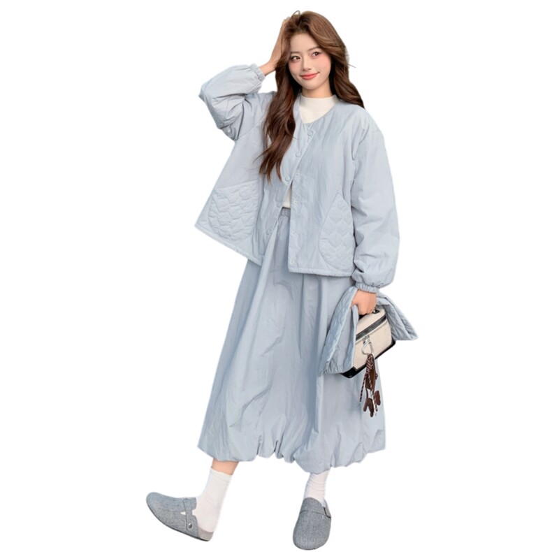 新品现货/5638-P215-K335-薄棉衣三件套,女装棉衣/棉服,2C275
