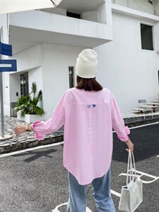 长款衬衫图片