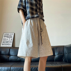 8XL-M 抖音品质特大码 ins潮流亮色休闲短裤印花五分裤DK1521P35图片