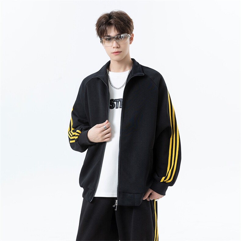 潮流高级感美式休闲运动套装男W4694上衣52-K8667裤子41【特价】图片