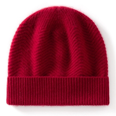 冬季时尚百搭通勤简约休闲羊绒针织帽，帽子，思琳羊绒