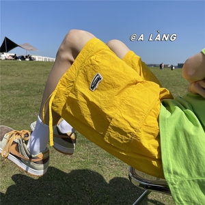 XZ612-K655-P45 控59 三色 /夏季薄款沙滩裤速干裤彩色冰丝短裤1，男装牛仔裤，星座612