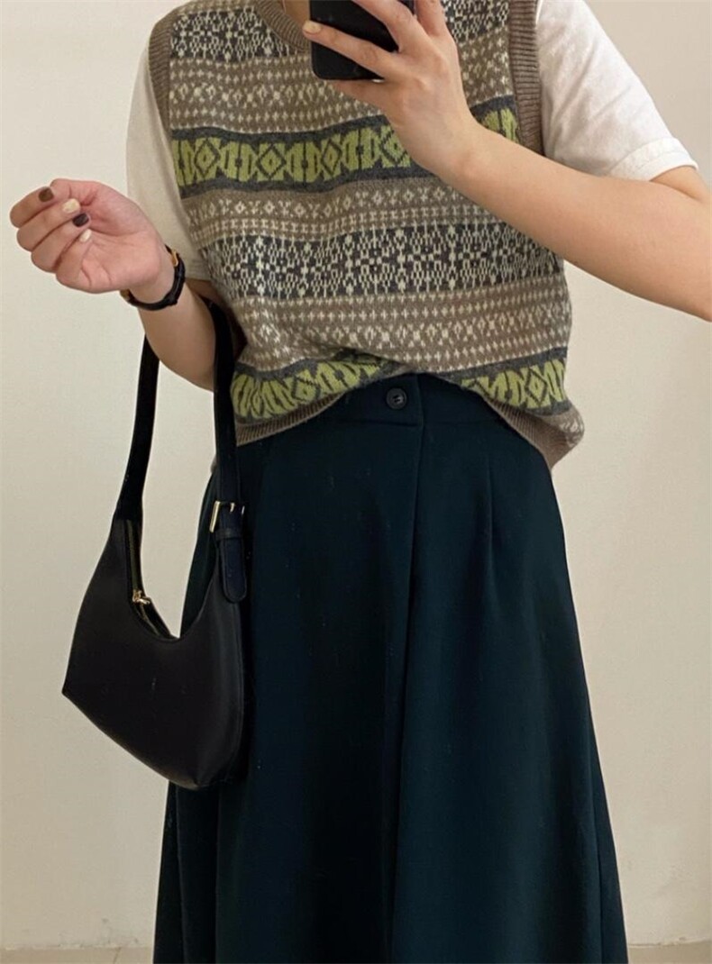 针织马甲，女装马甲，FMV