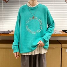 圆领男毛衣2024新款主推量大有差价现货A161-2-MY8813-P50，男装针织衫/毛衣，电商A161-2