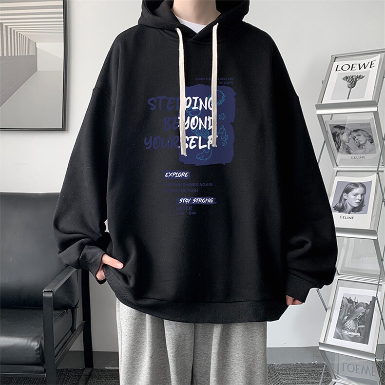连帽卫衣男大码运动服帽衫外套WY2345-P35,男装卫衣,电商A040