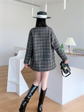 格子外套，其它，一家人