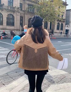 皮草，女装皮草，美之芝