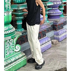 春秋季排扣休闲裤男款美式高街宽松户外机能直筒冲锋裤K1608，男装休闲裤，星座1116A（原606A-3）