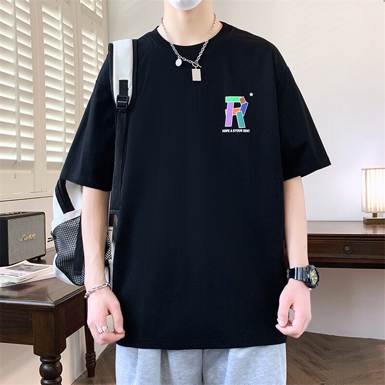 夏季男短袖t恤高品质多工艺发泡印大码T恤衫HF8516-P34,男装T恤,星座1206（原A206）