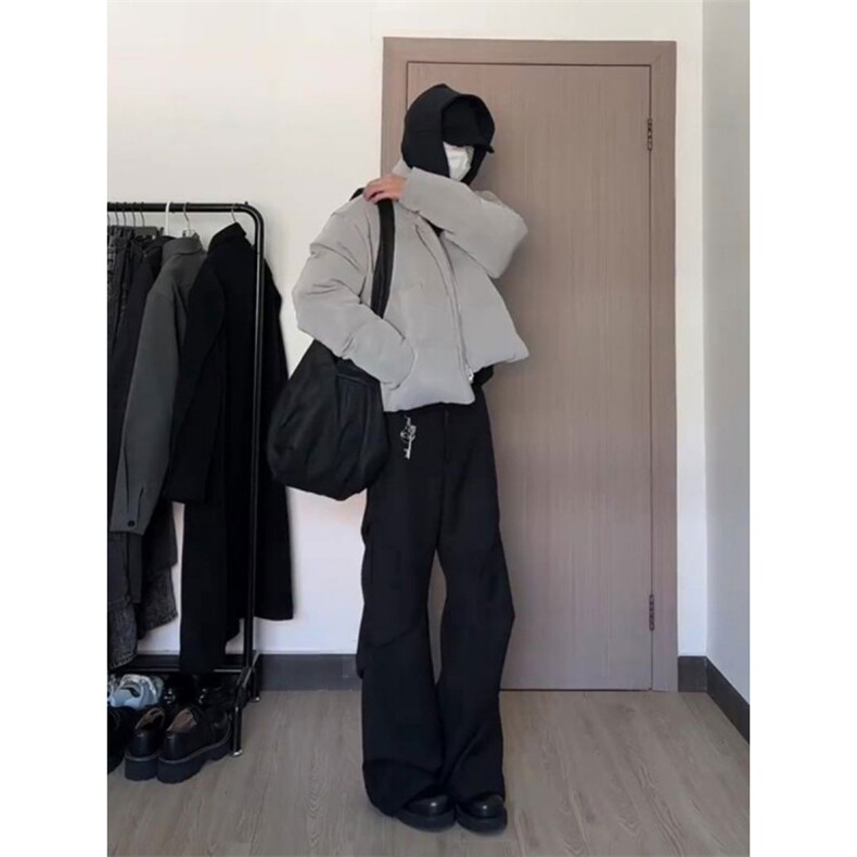 自制款！短款纯色面包服情侣棉衣棉服，现货！1005-CMCMF999-P88,男装棉衣,星座1005