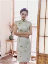 旗袍是古韵美！，女装婚纱/旗袍/礼服，衣迷族
