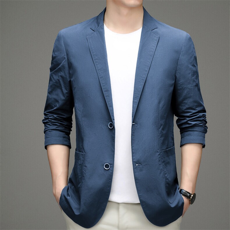 YL9966主推款休闲纯色西服棉氨带里衬,男装西服,钱塘207-1