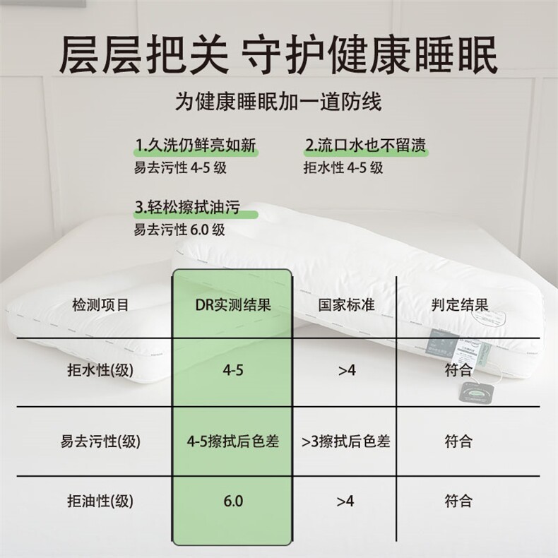 新款DR三防去污护颈枕头枕芯三防枕,女装枕套/枕芯,一起卖家纺