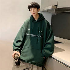 抖音得物供货可提供视频秋冬重磅美式宽松连帽卫衣DL2305，男装卫衣，电商A486
