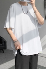 8XL-M高品质！！特大码冰丝速干T恤男透气短袖上衣纯色DX314P25，男装T恤，电商D206-1