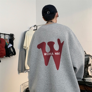 ！ 圆领卫衣港风长袖T恤男外套男WY126-P28图片