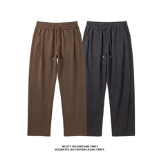 冬季新款高品质TR混纺宽松休闲裤舒适百搭长裤A111-G005-P42，男装休闲裤，电商基地A111