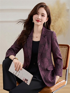 小西装外套女2026春秋装新款韩版时尚气质职场短款长袖女士小西服图片