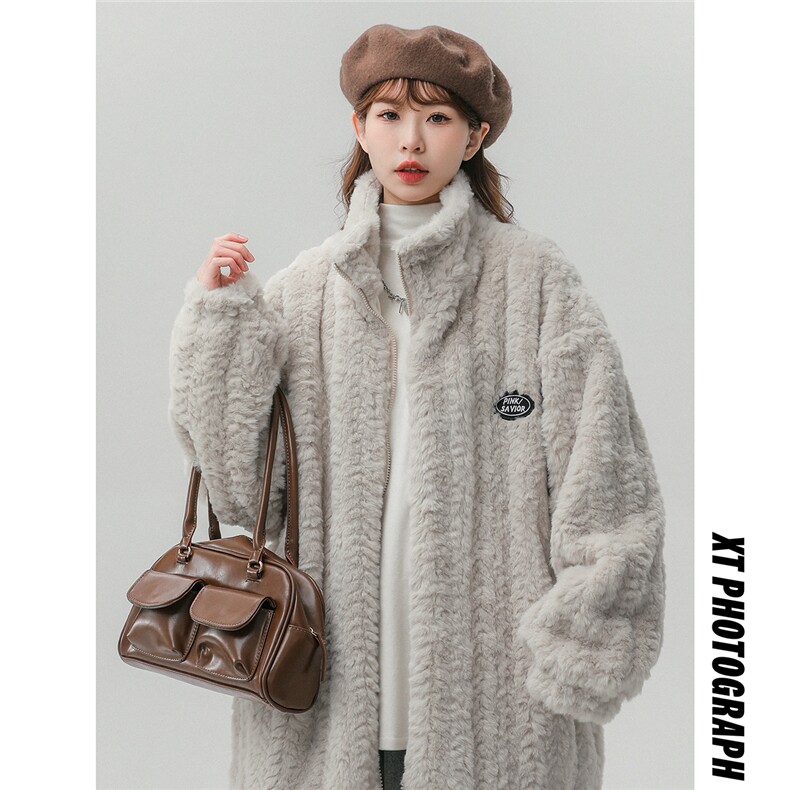 兔毛棉衣外套加厚棉服厚夹克港风日系棉袄1016-1W65P145K188,男装夹克,星座1016-1（原电商B408-1）