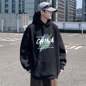 CM139新品连帽卫衣重磅纯棉大码外套图片