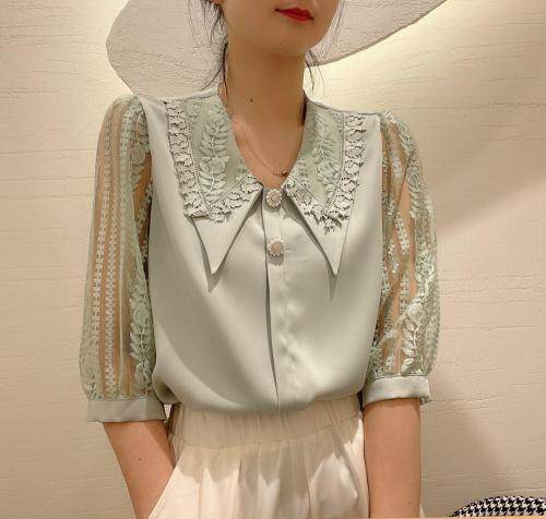 夏季新款衬衫，女装衬衫，TerreBleue