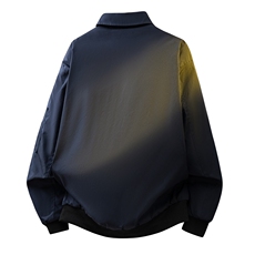 工装飞行员加厚保暖棉服男士秋冬复古翻领宽松外套MF6185-P55，男装棉衣，星座1403A