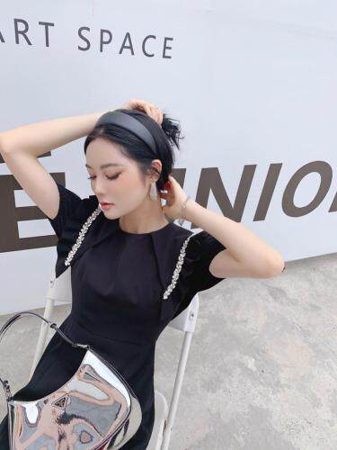 带钻连衣裙，女装连衣裙，DS-1