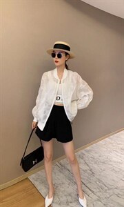 亮钻防晒外套图片