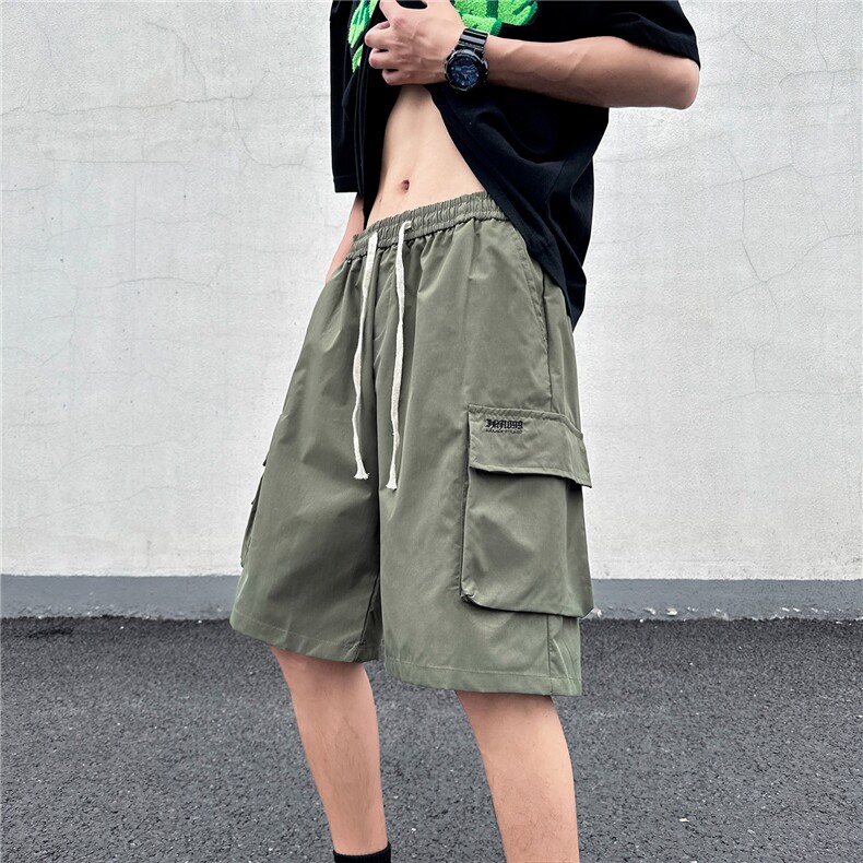 深度库存男多口袋工装短裤速干裤五分裤宽松直筒休闲裤K28-特批25,男装休闲裤,电商A099