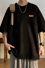 麂皮绒短袖t恤男大码半袖男JD82293-P25，男装T恤，电商A040