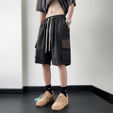 夏季速干机能休闲短裤男宽松潮流五分裤工装短裤K1002P28，男装牛仔裤，电商C323