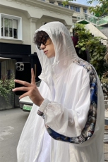 港风冰丝防晒衣薄款克莱因蓝外套户外休闲潮牌防晒服FS7765P38，男装夹克，星座227-7