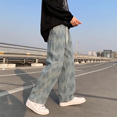 潮流春季牛仔裤男牛仔长裤K02027P36，男装牛仔裤，星座1116-2